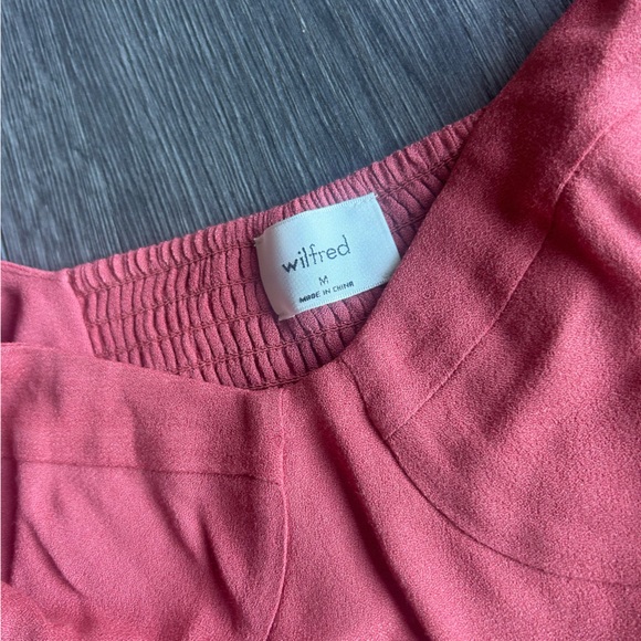 WILFRED aritzia novella crop top M - Picture 3 of 5